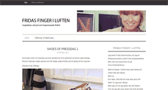 Desktop Screenshot of blogg.frilansfrida.se