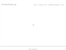 Tablet Screenshot of frilansfrida.se